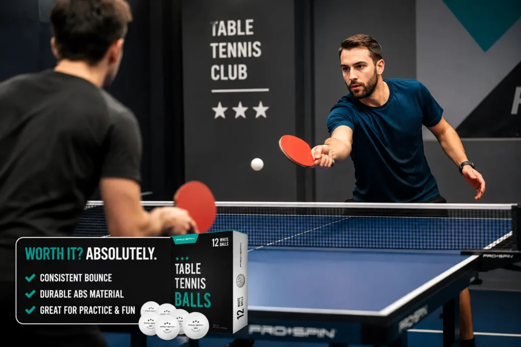 are abs ping pong balls worth it