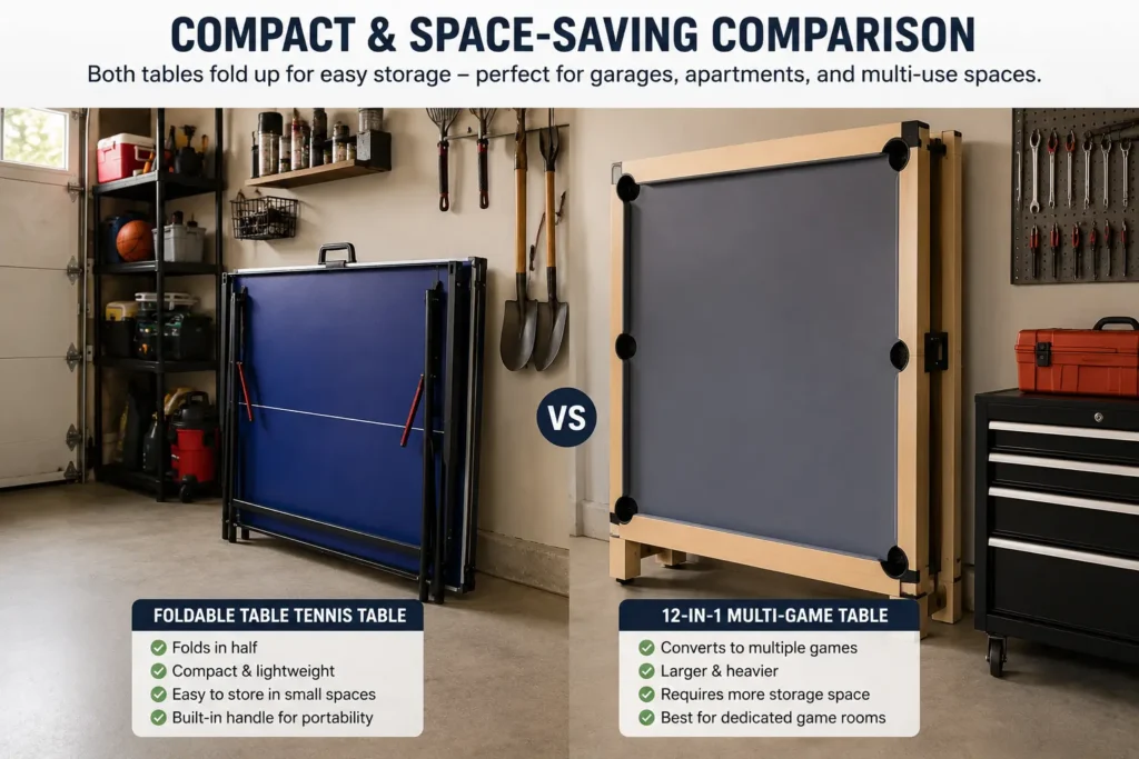 Best Ping Pong Table for Small Garage